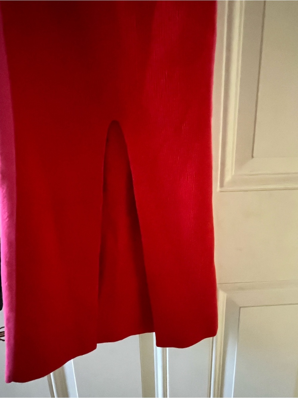 JLUXLABEL Two Piece-Two Tones Crop and Midi Skirt with a Split - Picture 3 of 5